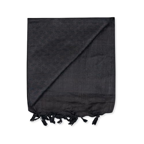 Image of M MCGUIRE GEAR Shemagh Tactical Scarf, Middle Eastern Desert Hood, Bandana, Keffiyeh, Military Style, 100% Cotton, 42 inch x 42 inch