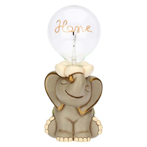 Lampada da tavolo in ceramica elefante