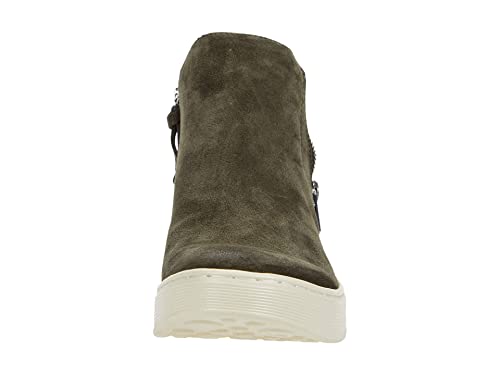 Sofft Britton Zip Waterproof Olive Fatigue Oiled Cow Suede 8 M (B) #TOP6