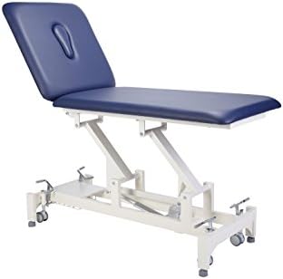 Everyway4allTaiwan CA20 Duo 2 Section Physical Therapeutic Therapy Treatment Table Electric (Blue)
