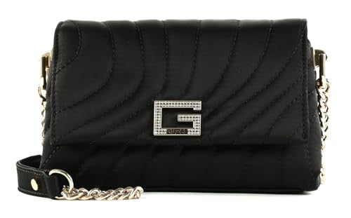 Sac bandoulière noir Guess Janek Mini Crossbody petit format