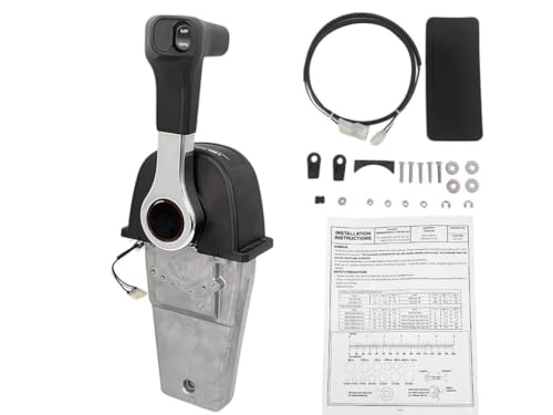 LLD_TK Remote Control Box Compatible with Honda Outboard BF30-BF250 30-250HP Single Engine 06240-ZW5-U00 06240-ZW5-U20 06240-ZW5-U40