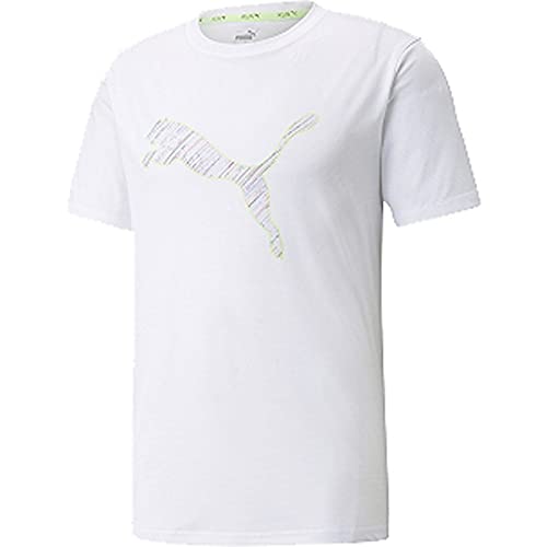 PUMA 半袖 Tシャツ ランニング RUN ロゴ ショートスリーブ Tシャツ M 521240 メンズ 521240 21年秋冬カラー プーマ ホワイト S