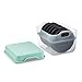 DASH Multimaker Mini System - Waffle Maker with Six 4” Removable Plates & Storage Case: Waffle Iron & Griddle, 4-in-1 Mini Waffle Maker for Kids and Families – Nonstick Surface, Just Add Batter (Aqua)