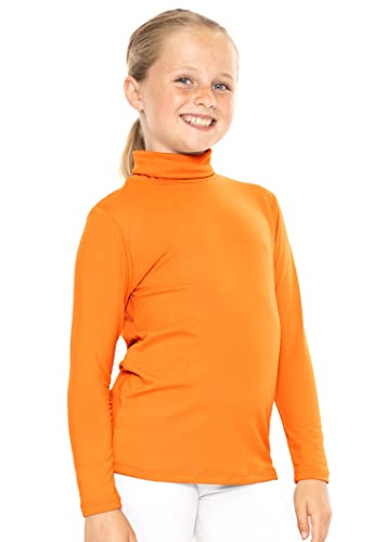 Image of STRETCH IS COMFORT Girl's Oh So Soft Long Sleeve Turtleneck | Youth Size 2-16