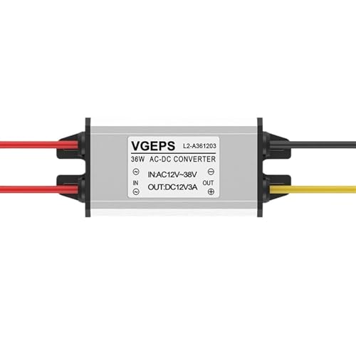 AC 36V - DC 12V �d���R���o�[�^�[ AC12~38V - DC12V ���j�^�����O �p���[ �h�� (AC36V - DC12V 3A)