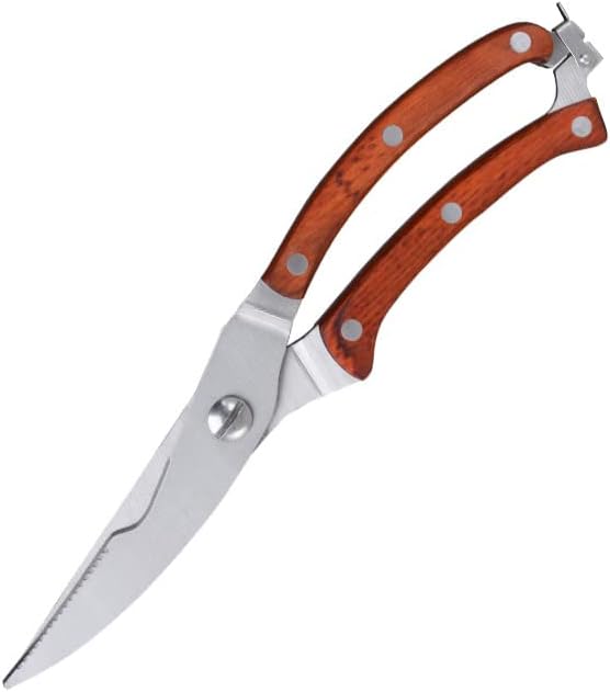 Kitchen Scissors Professional Stainless Steel Heavy Duty Kitchen Scissors Strong Chicken Bone Shears Vegetable Scissors
