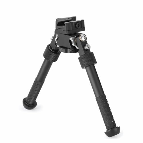 Bipied en aluminium avec rotation 360 pour rail Picatinny 20mm