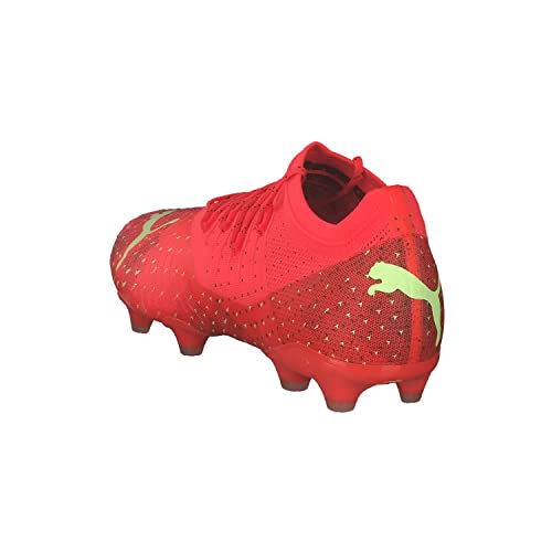 Foto von PUMA Herren Future Z 2.4 FG/AG Fussballschuh, Fiery Coral-Fizzy Light Black-Salmon, 44 EU