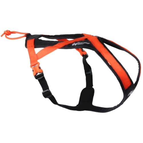 Hundegeschirr Rush Harness, Orange/Schwarz (6)