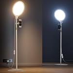 10.5" Ring Light with Stand and Phone Holder - 72" Tripod for iPhone with Light, Professional Led Ringlight for Video Recording/Make up/Streaming, Full Screen Light Ring for YouTube, Tiktok