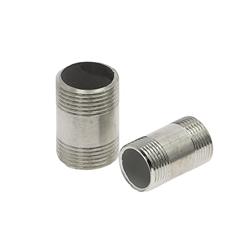 Conector de agua Macho X Macho para fijar bombas y motores de riego 2