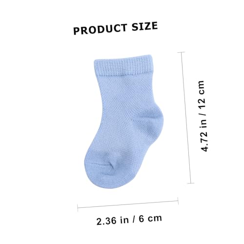 Beaupretty 4pairs Adorable Newborn Socks Gloves Set of Ankle Socks Mittens for Registry Shower Winter Wear2