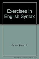 Exercises in English Syntax 0787280321 Book Cover