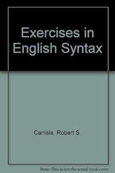 Paperback EXERCISES IN ENGLISH SYNTAX Book
