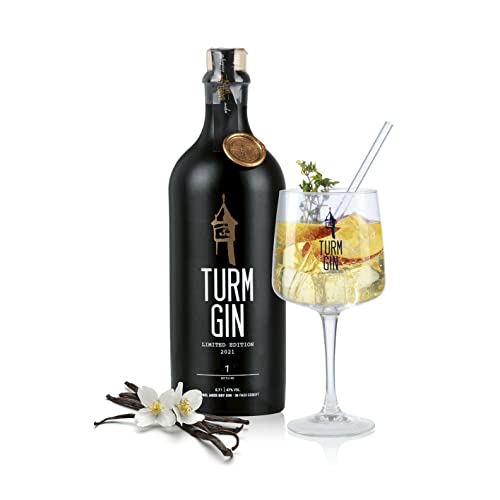 TURM GIN Limited Edition 2021 - Barrel Aged Dry Gin | Premium Bio-Gin aus Deutschland 47% | Ehrlich-nordischer Geschmack… – Bild 3