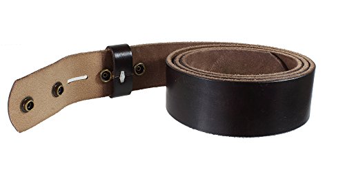 Image of Gelante Genuine Full Grain Leather Belt Strap without Belt Buckle