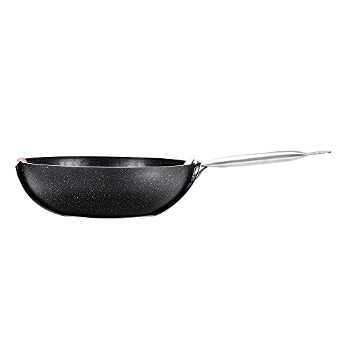 Moneta Etnea Pro Wok 30 cm con Mango de Acero miniatura 5
