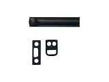 QCAA Solid Brass Surface Bolt, 3', ORB Oil Rubbed Bronze, 1 Pack, Made in Taiwan