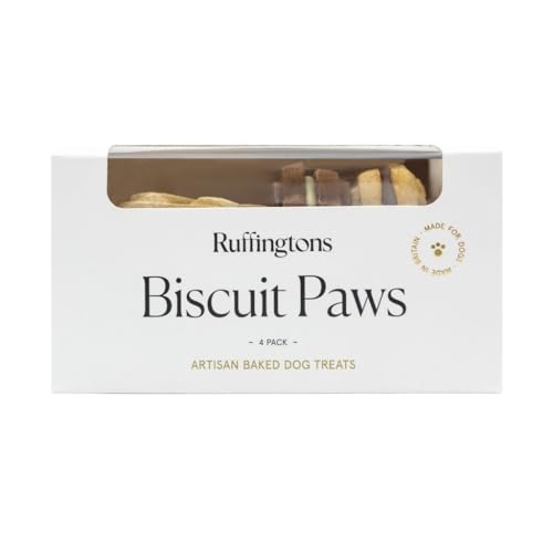 Ruffingtons Biscuit Paws 4pk, 4 count (Pack of 1)