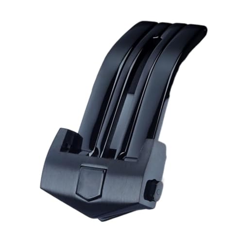 Fermoir de montre 18mm résistant en acier inoxydable papillon pour remplacer boucle usée