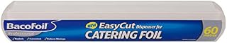 Bacofoil Professional EasyCut Dispenser for Catering Foil, Durable, Recyclable, 30cm x 60m, White