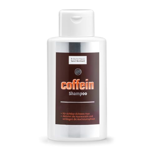 Sanct Bernhard Coffein Shampoo mit Zink, D-Panthenol, Jojobaöl, Betain & Weizenprotein 250 ml