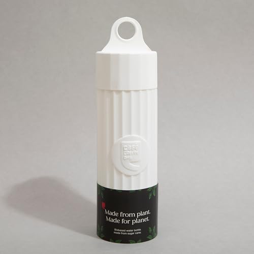 Image of Cafe Coffee Day Eco Friendly Water Bottle (Sugarcane based Ethanol) 400 ml Bottle (Pack of 2, White, Biocomposite)