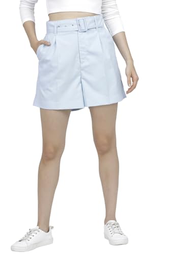 Image of Tokyo Talkies Women's Regular Fit Regular Shorts | Stretchable Shorts