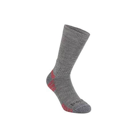 Bridgedale Herren Lightweight Boot Height-Merino Endurance Socks Leichte Stiefelhöhe, Grey Heather, M Cover