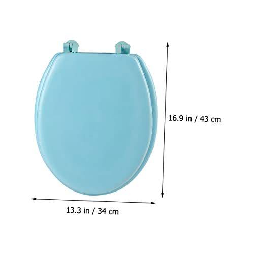 Couvre siège de toilette universel en EVA épais et lavable pour WC - 5