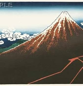 浮世絵木版画　北斎「山下白雨」 葛飾北斎「富嶽三十六景 山下白雨」浮世絵木版画｜浮世絵工房