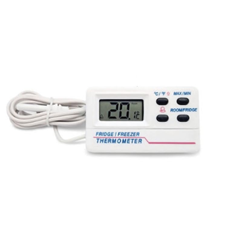 ABS Digital Display Electronic Household Box Refrigerator Thermometer Indoor Outdoor