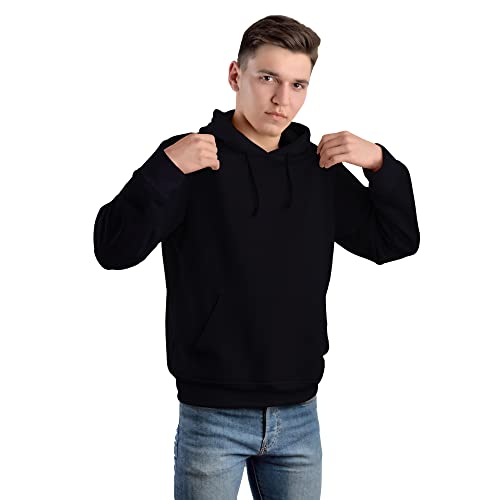Image of Men's Cotton Hooded Neck Hoodies
