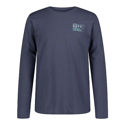 Image of Under Armour Boys Long Sleeve Shirt, Crewneck, Lightweight and Breathable
