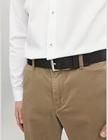 JACK & JONES JACSTOCKHOLM LEATHER BELT NOOS – Ansicht 2