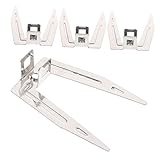 Photo Gallery warmhm 4 pezzi forchette per arrosto di pollo in acciaio inossidabile forchettone bbq rotante per spiedo utensili pratici per girarrosto per barbecue e friggitrice ad aria Photo Gallery warmhm 4 pezzi forchette per arrosto di pollo in acciaio inossidabile forchettone bbq rotante per spiedo utensili pratici per girarrosto per barbecue e friggitrice ad aria