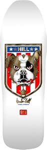 Powell Peralta Frankie Hill Bulldog Deck Weiß/Gold