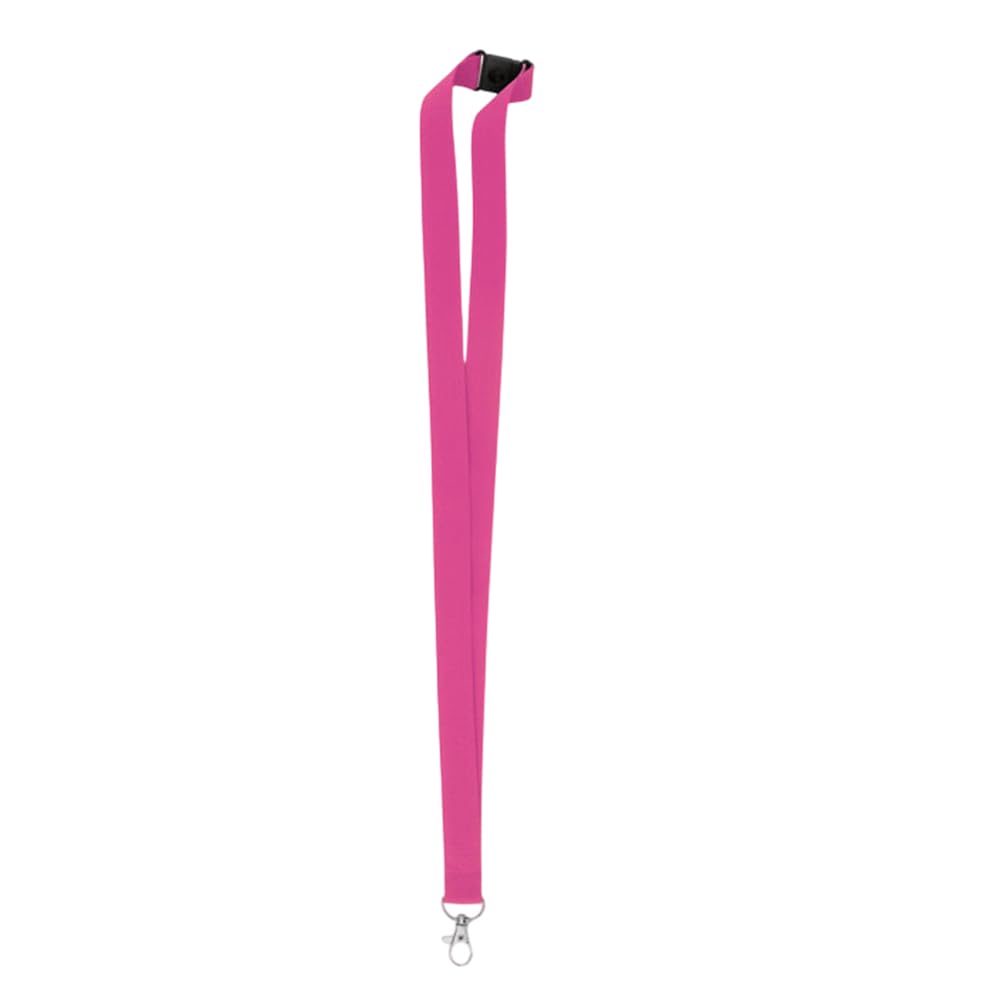 Midocean Men's Fuchsia Wide Lany Hook Lanyard (One Size) (Fuchsia)