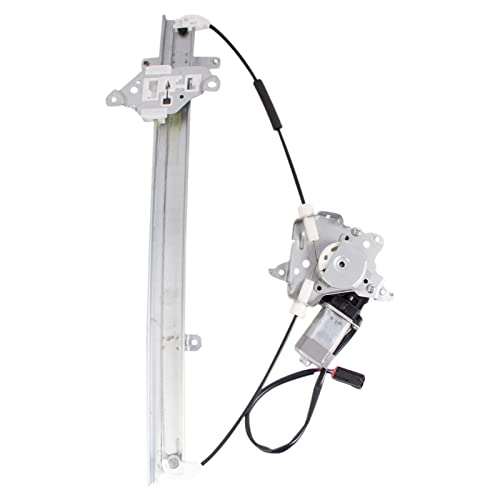Image of TRQ Front Left Power Window Regulator & Motor Assembly Drivers Side Compatible with 1997-2000 Infiniti QX4 1996-2000 Nissan Pathfinder NI1350122
