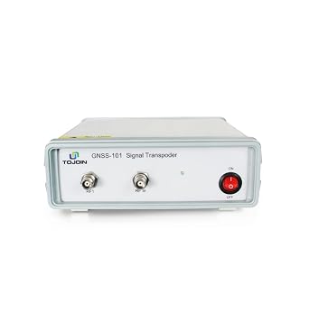 TOJOIN GNSS Signal transponder/GPS Amplifier/Satellite transponder/GNSS Signal Generator gain 55dB Noise Figure 2 Full Band Coverage DC 12V
