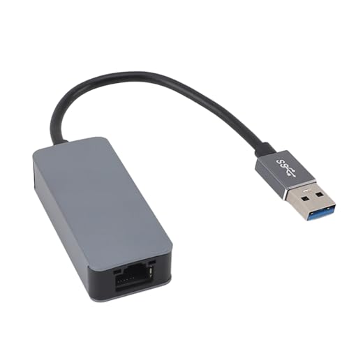 Joyzan USB to Ethernet Adapter, 2.5 Gbps Wired Gigabit USB 3.0 to RJ45 Computer Network Internet LAN Dongle Aluminum Alloy Connection Portable Converter Cable Driver Free Gaming Laptop Devices