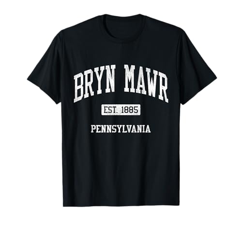 Bryn Mawr Pennsylvania PA JS04 Vintage Athletic Sports T-Shirt