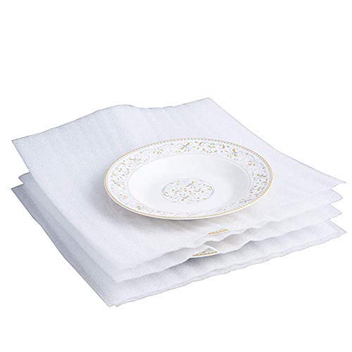 Fogli in Poliuretano Espanso Schiuma 50 Pz, 30x30x0.2 cm per Imballaggio Spedizioni Trasloco Oggetti Fragili
