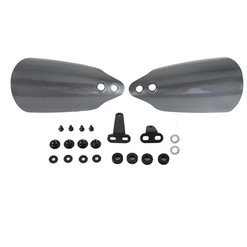 HPZPRPCEW Für Harley Für Softail Low Rider ST 117 FXLRST Für Deluxe FLDE Für Street Bob 2018-2023 Motorrad-Handschutzgriff(Gauntlet Gray)