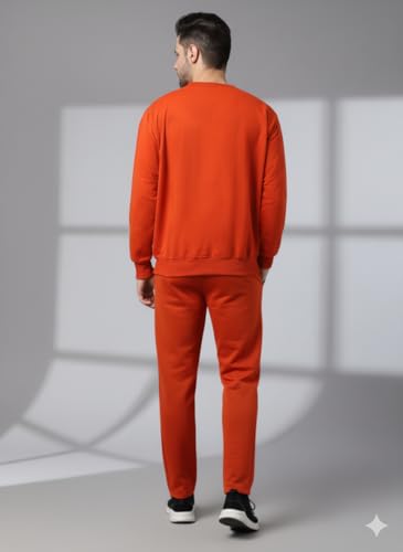Image of Mack Jonney Graphic Print Track Suit for men | Co-ord Set | Warm Fleece Tracksuit Set | Full Sleeve Sweatshirt