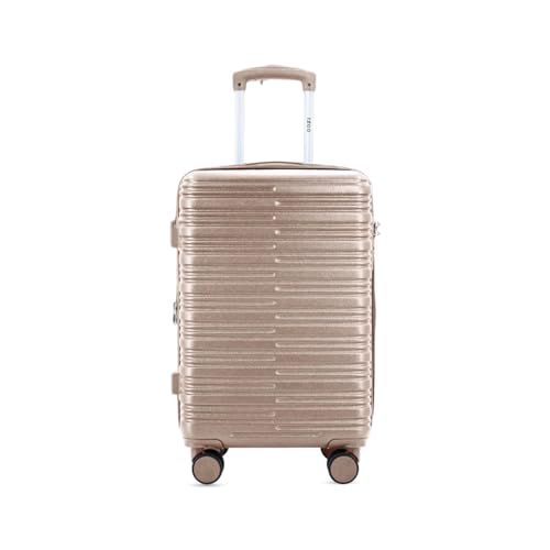 Image of IZOD Romeo 20 Inch Carry-On Expandable Hardside Luggage, Rose Gold