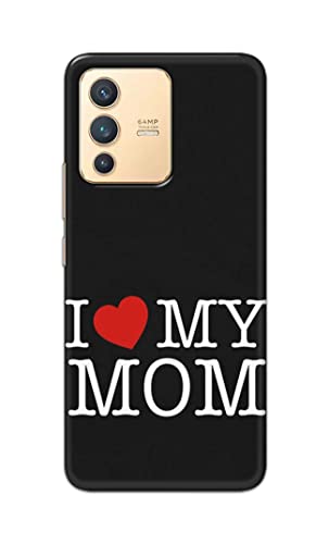 Image of PRINTFIDAA I Love My Mom Hard Back Cover for Vivo V23 5G Back Cover -(P6) KAT1006