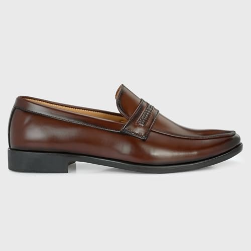 Image of Centrino Mens 6537 Formal Shoe for Men | Soft Cushioned Insole for All-Day Comfort | Stylish & Elegant Design | Perfect for Office, Business Casual & Formal Attire 6537-1 Black 11