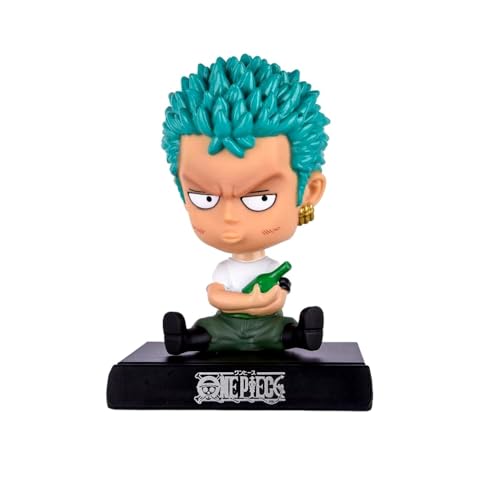 Image of PINAKA Roronoa Zoro One Piece Anime Bobblehead Action Figure Bobble Head Figurine